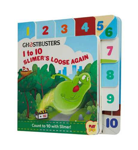 Ghostbusters: 1 to 10 Slimer's Loose Again (Board Book).