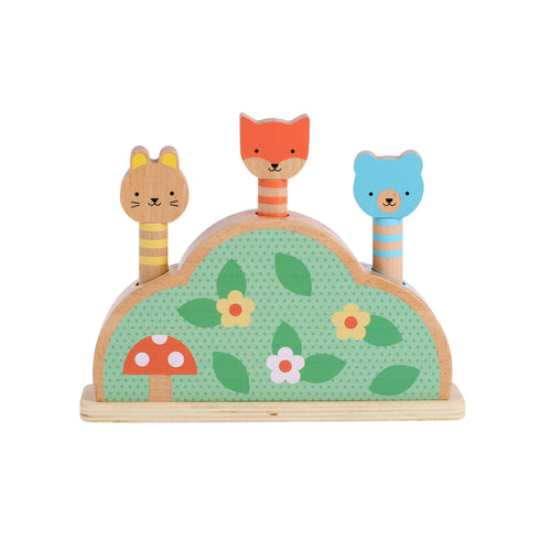 Petit Friends Wooden Pop-Up Toy.