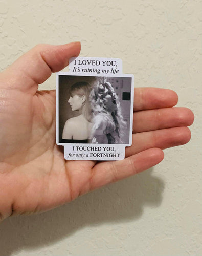 I Loved You Picture -Taylor TTPD Sticker.