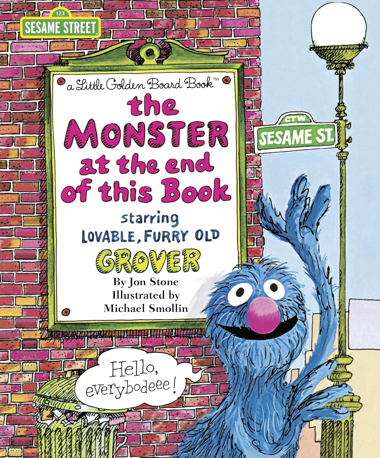 The Monster at the End of This Book (Board Book)