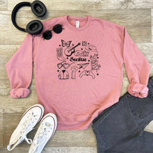 Load image into Gallery viewer, Swiftie Collage - Unisex Sweatshirt.
