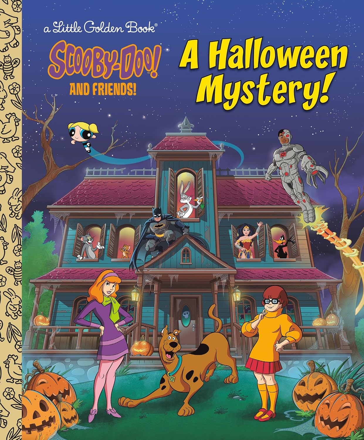 A Halloween Mystery! (Scooby-Doo and Friends) (Little Golden Book)