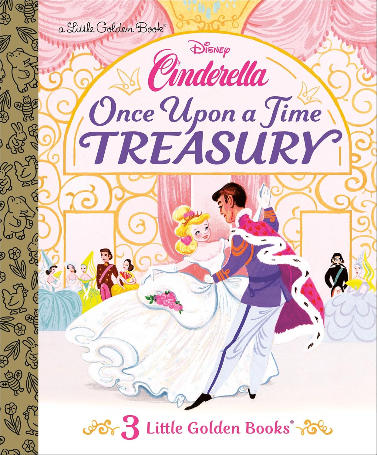 Once Upon a Time Treasury (Disney Cinderella) (Little Golden Book)