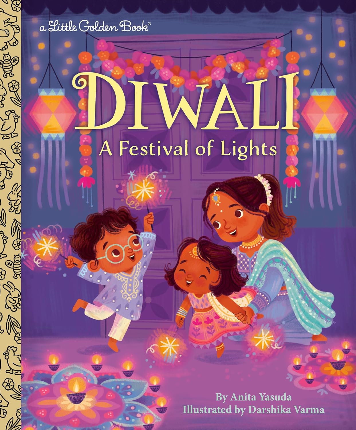 Diwali: A Festival of Lights (My Little Golden Book About...)