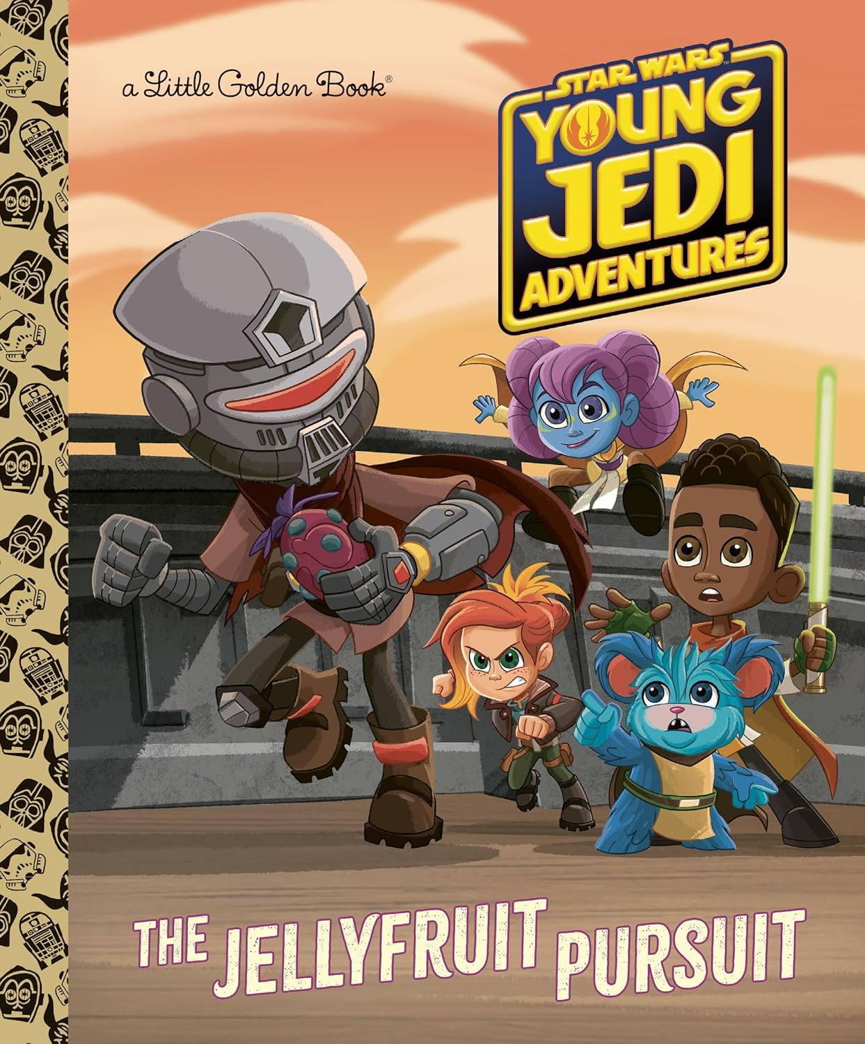 The Jellyfruit Pursuit (Star Wars: Young Jedi Adventures) (Little Golden Book)