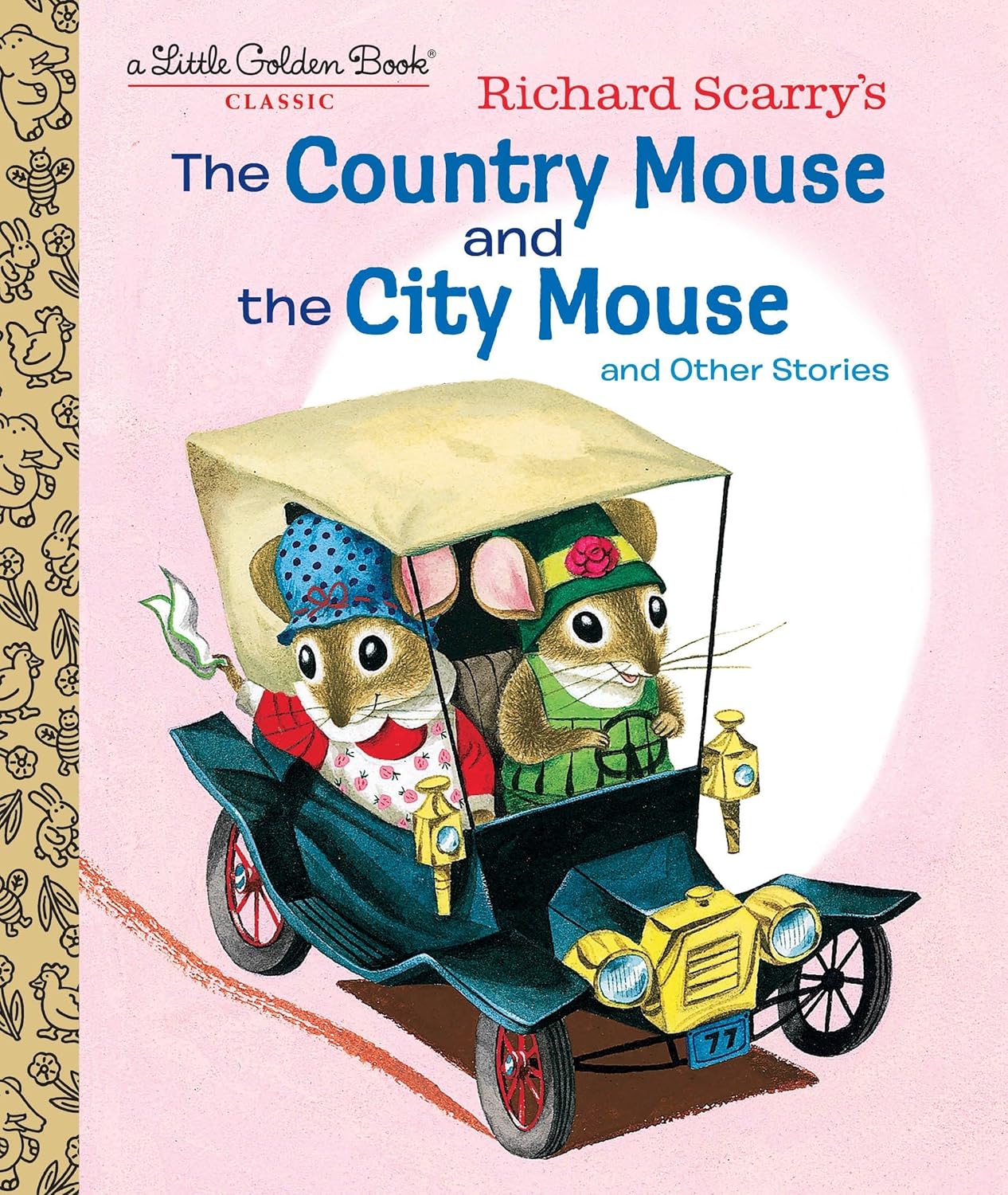 Richard Scarry's The Country Mouse and the City Mouse (Little Golden Book)