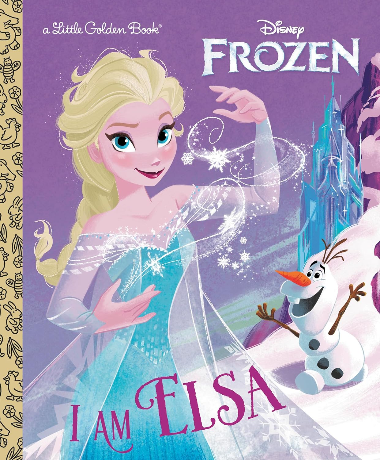 I Am Elsa (Disney Frozen) (Little Golden Book)