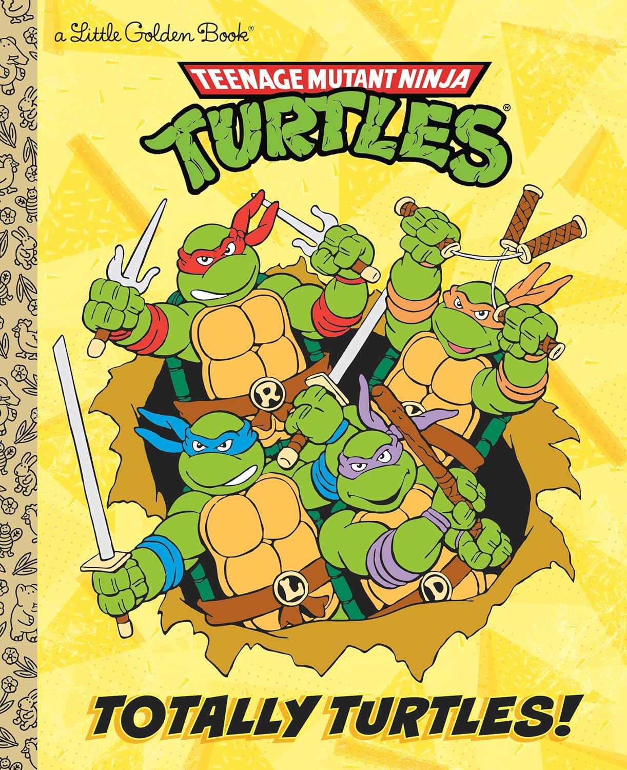 Teenage Mutant Ninja Turtles: Totally Turtles! (Little Golden Book)