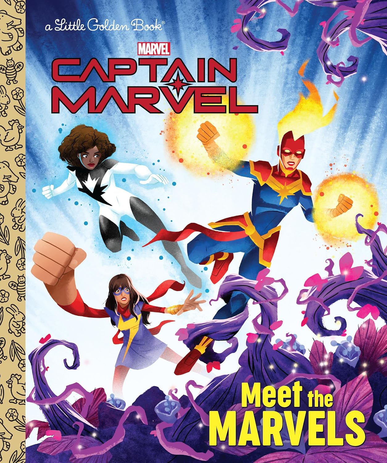 Meet the Marvels (Marvel) (Little Golden Book)
