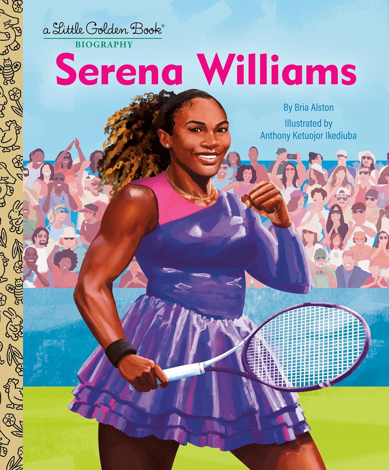Serena Williams: A Little Golden Book Biography (Little Golden Book Biographies)
