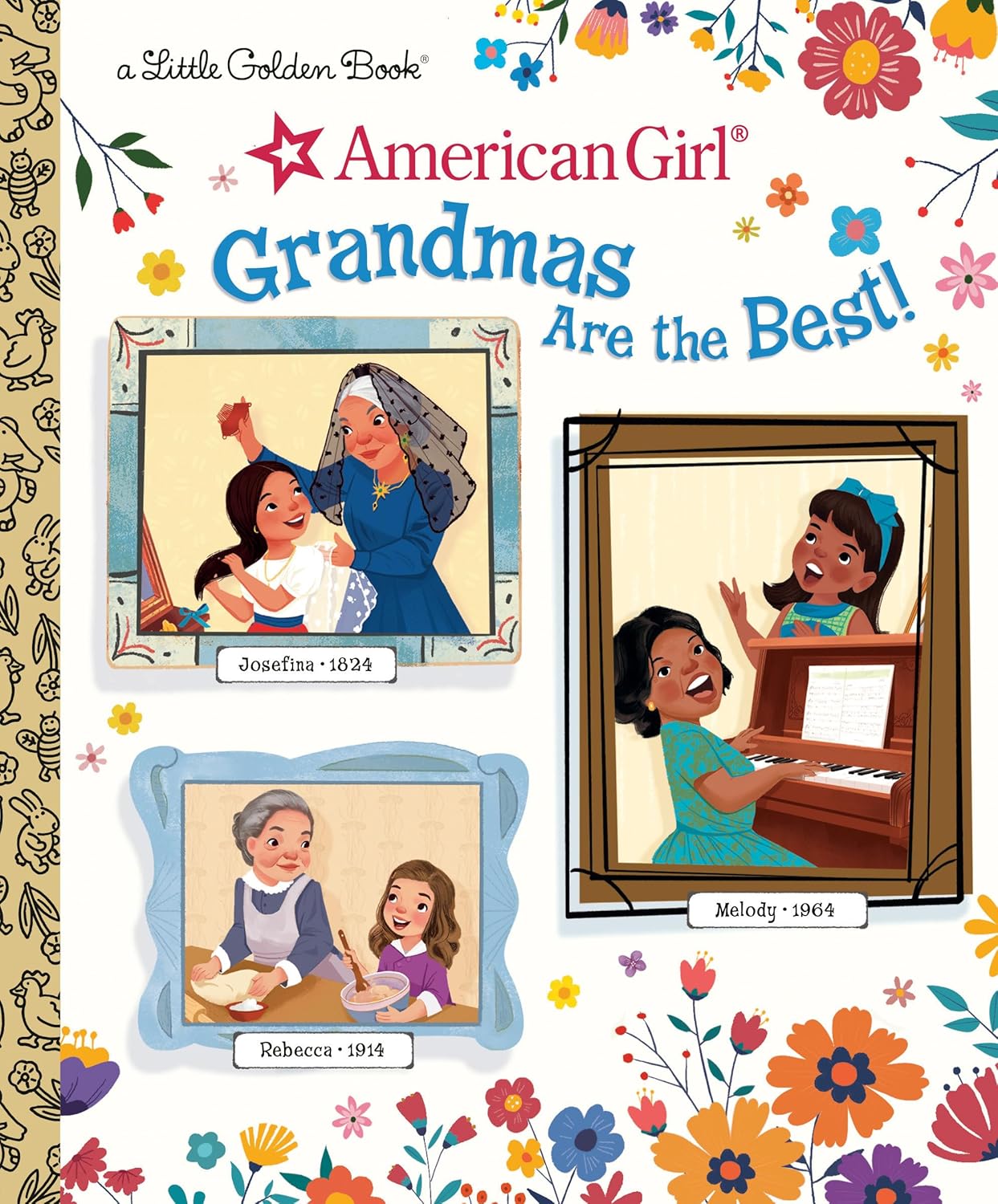 Grandmas Are the Best! (American Girl) (Little Golden Book)