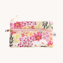 Load image into Gallery viewer, Primrose Petals Pencil Pouch.
