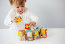 Load image into Gallery viewer, ABC Wooden Alphabet Blocks.
