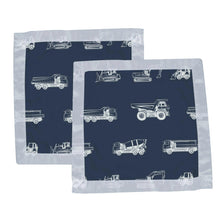 Load image into Gallery viewer, Dump Trucks &amp; Diggers Newcastle Blankie.
