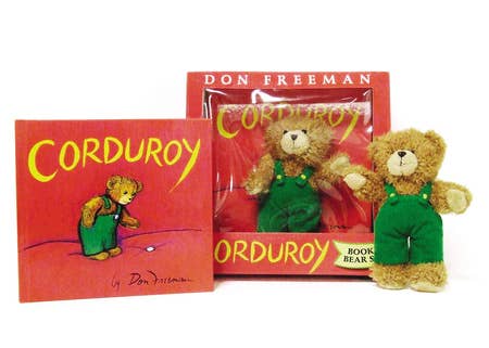 Corduroy Book And Bear.
