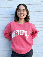 Load image into Gallery viewer, Fayetteville Comfort Colors Arch Crewneck.
