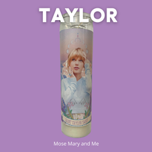 Load image into Gallery viewer, The Luminary Taylor Swift Altar Candle.
