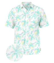 Load image into Gallery viewer, Vibrant Vacation Men&#39;s Hawaiian Shirt - Tropical Button Down.
