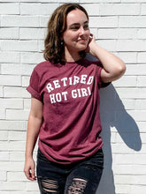 Load image into Gallery viewer, Retired Hot Girl Soft Graphic Tee.
