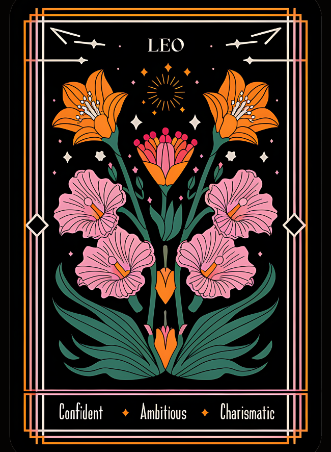 Leo Tarot Magnet
