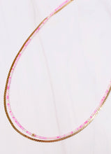 Load image into Gallery viewer, Sambro Layered Necklace PINK.
