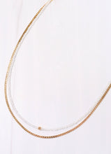 Load image into Gallery viewer, Sambro Layered Necklace WHITE.
