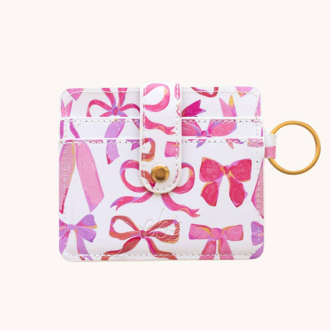 PREORDER Pink Bows Wallet SHIPS MID SEPTEMBER.