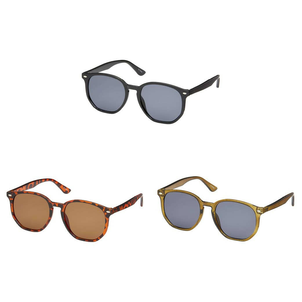 Modern Round Sunglasses - 1527 - Heritage.