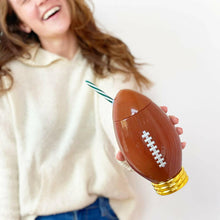 Load image into Gallery viewer, Down, Set, Fun Football Novelty Sipper
