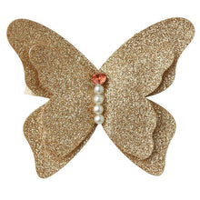 Load image into Gallery viewer, Glitter Fun Butterflies Hair Clips.
