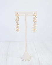 Load image into Gallery viewer, Santa Fe Crystal Dangle Earring WR Gold
