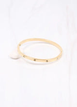 Load image into Gallery viewer, Geneiva CZ Metal Bracelet GOLD
