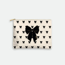 Load image into Gallery viewer, Black Bow - Pouch Bag
