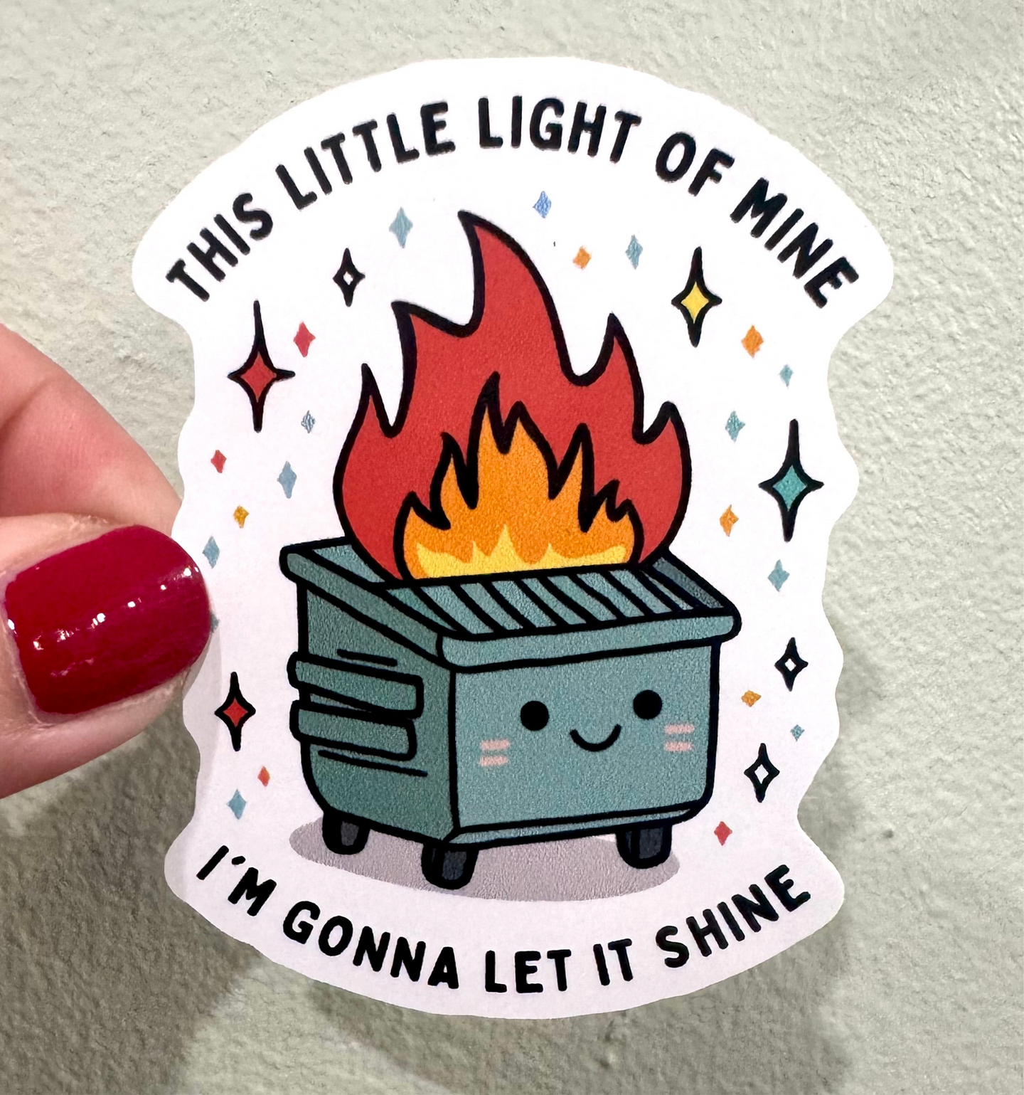 This Little Light of Mine Sticker