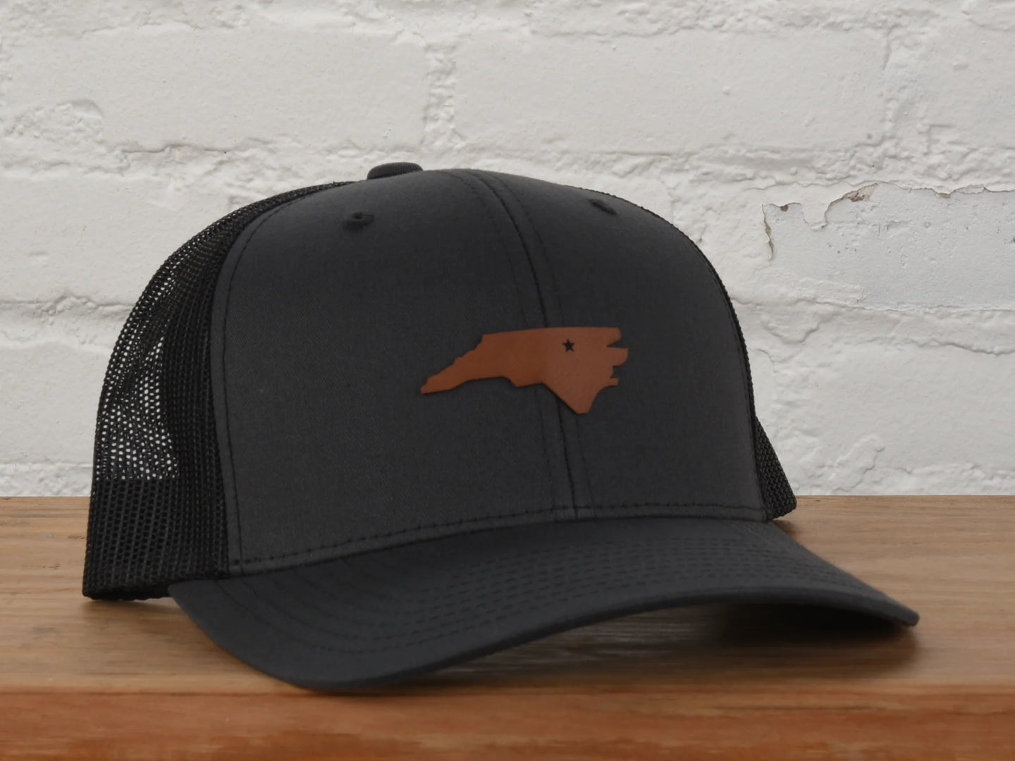 North Carolina Bonfire Snapback in Charcoal