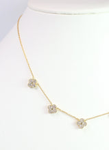 Load image into Gallery viewer, Richie CZ Clover Necklace
