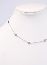Load image into Gallery viewer, Waterloo CZ Necklace SILVER
