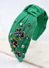 Load image into Gallery viewer, Press Your Luck Shamrock Headband GREEN
