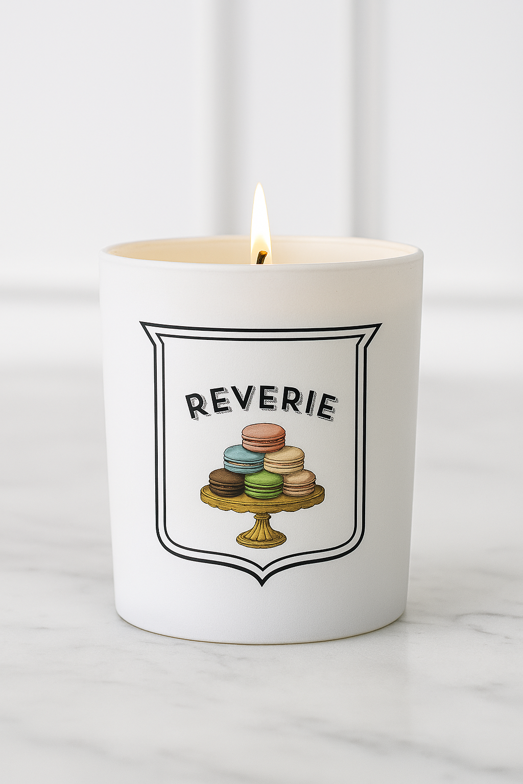 Almond Macaron Candle - Paris, France, 1930