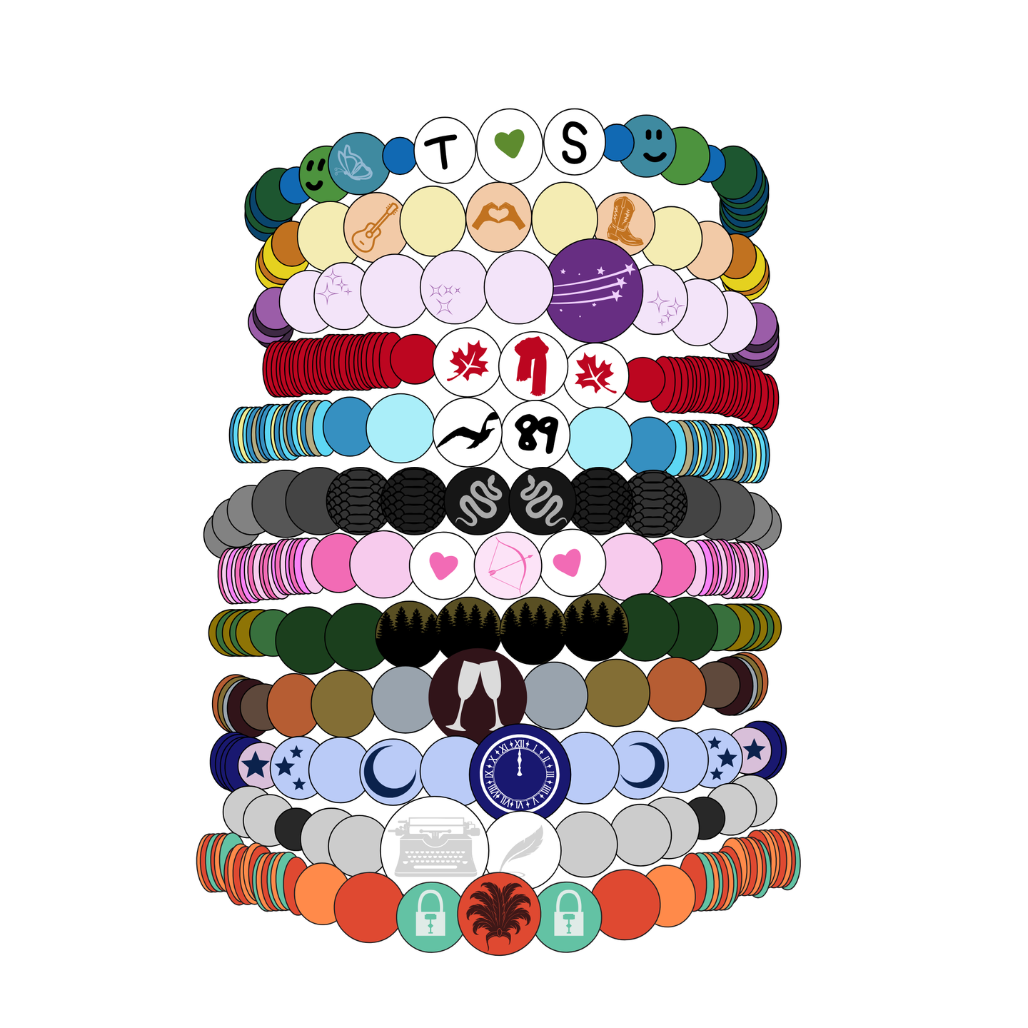 Friendship Bracelet Sticker