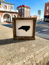 Load image into Gallery viewer, 7 x 7  &quot;North Carolina&quot;  Sign.
