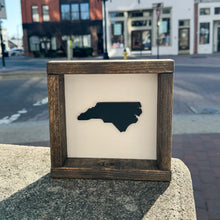 Load image into Gallery viewer, 7 x 7  &quot;North Carolina&quot;  Sign
