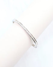 Load image into Gallery viewer, Nell Bangle Bracelet Silver

