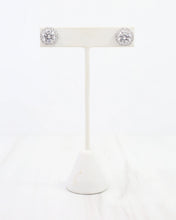 Load image into Gallery viewer, Winslow Embellished CZ Stud Earring Silver
