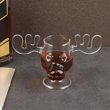 Load image into Gallery viewer, Moose Eggnog Glass
