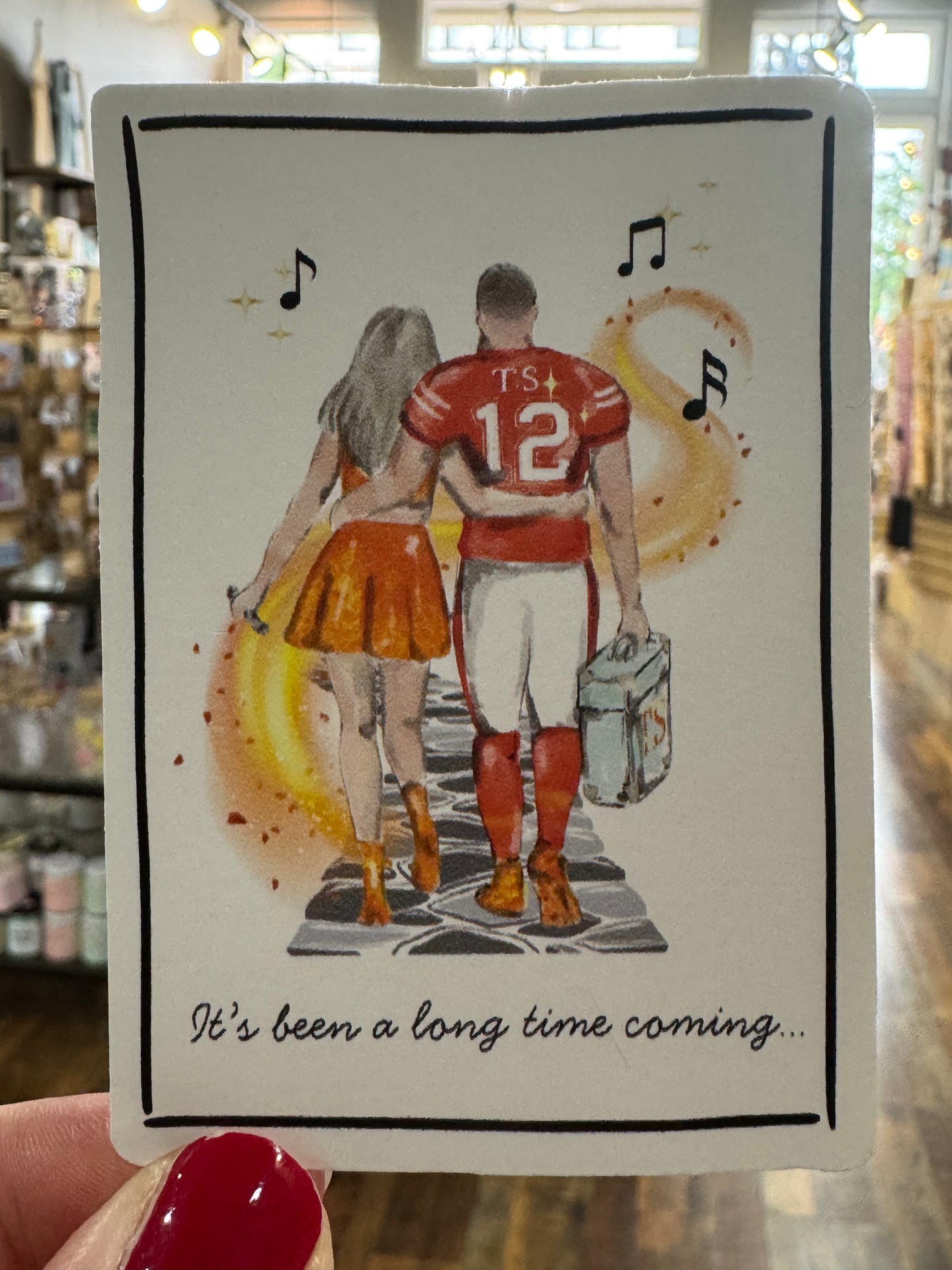 It's Been A Long Time Coming Sticker