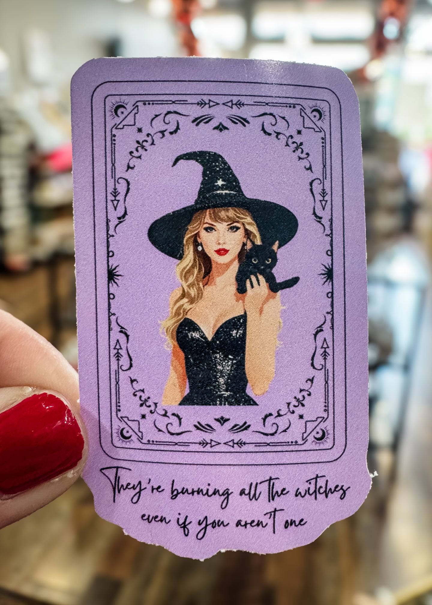 Swiftie Halloween Witch Sticker