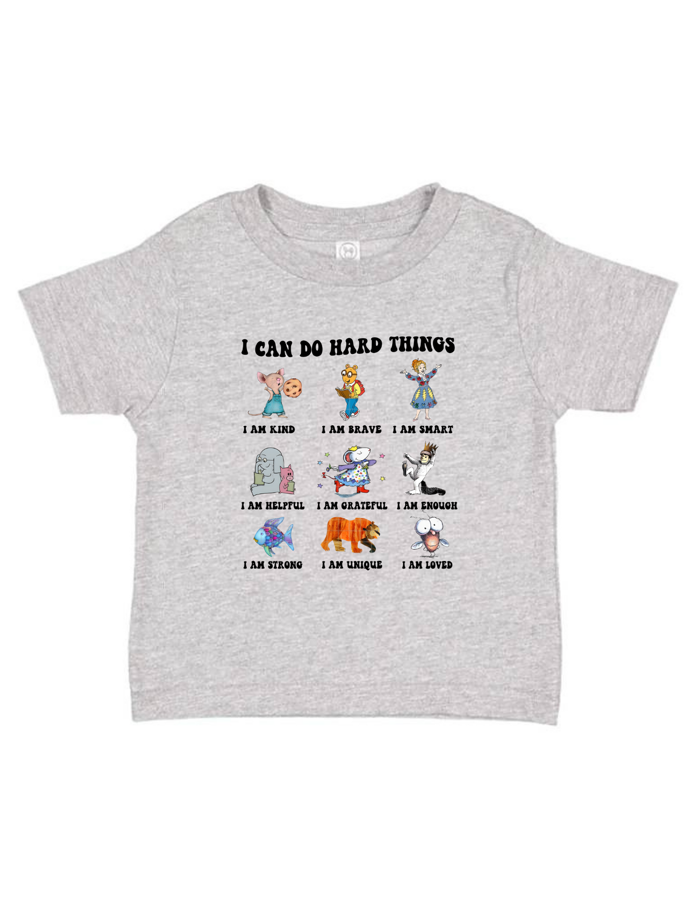 I Can Do Hard Things Toddler Tee