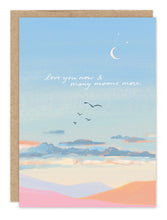 Load image into Gallery viewer, Many Moons Anniversary Card
