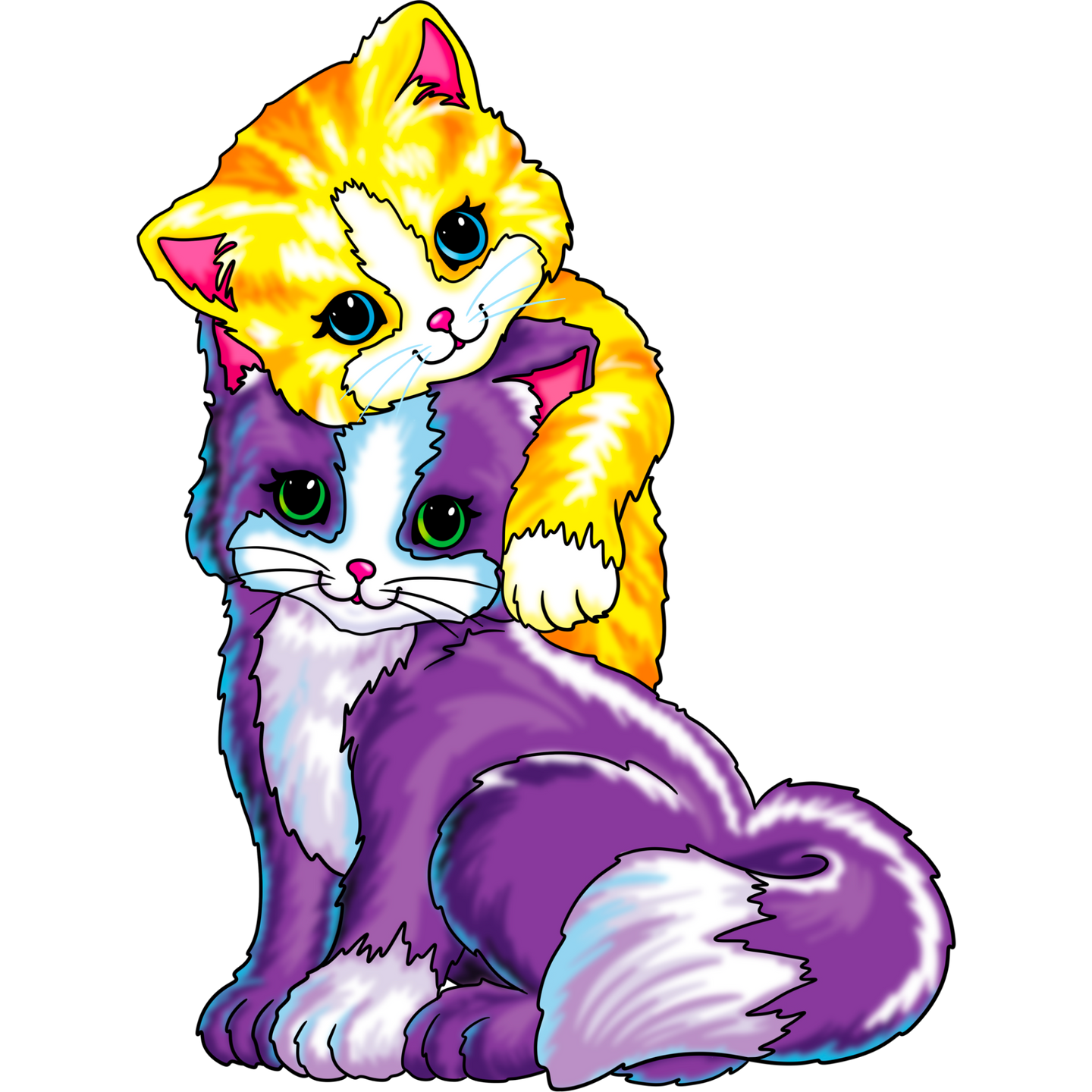 Kitten Friends Sticker